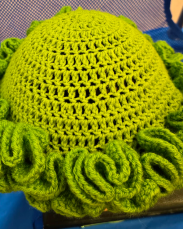 The Caribbean Sun Ruffled Hat